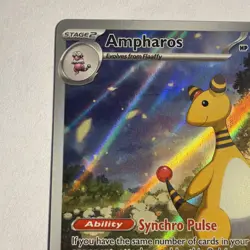 Ampharos 90/86 Illustration Rare Chaos Rising Pokemon TCG - NM - Image 2