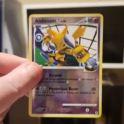 Pokemon Alakazam 38/111 Rising Rivals Reverse Holo English - Image 1
