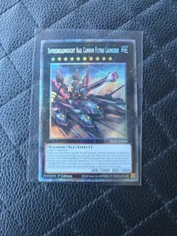BLZD-EN044 Superdreadnought Rail Cannon Flying Launcher Starlight Rare YuGiOh - Image 1
