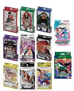 One Piece Card Game Starter Deck ST01-12 Set of 11 Bandai Japanese - Image 2
