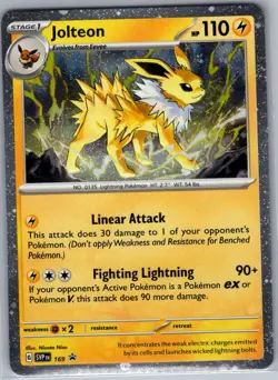 Jolteon - (Cosmos Holo) 169 SV: Scarlet & Violet Promo - Pokemon Card - NM - Image 1