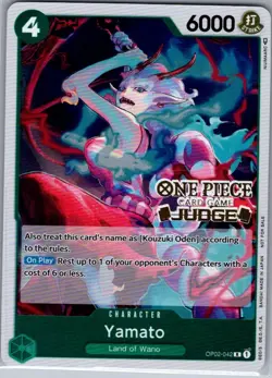 Yamato (Judge) OP02-042 English One Piece Promo - One Piece Card - NM - Image 1