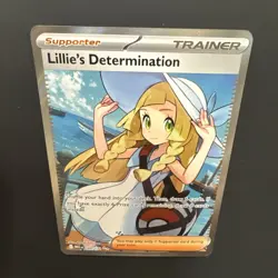 Pokemon TCG Mega Evolution Lillie’s Determination Full Art Trainer Card 169/132 - Image 3