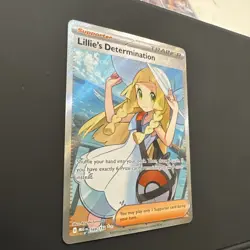 Pokemon TCG Mega Evolution Lillie’s Determination Full Art Trainer Card 169/132 - Image 5
