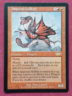 Magic The Gathering LEGIONS IMPERIAL HELLKITE red card MTG - Image 1