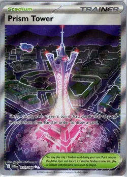 Prism Tower 111/086 ME04: Chaos Rising - Pokemon Card - NM - Image 1