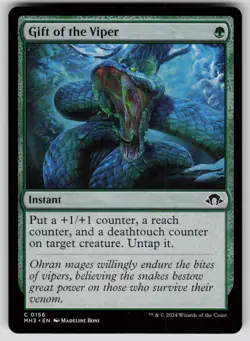 Gift of the Viper Normal C Modern Horizons 3 156 NM - Image 1