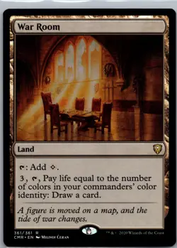 Magic the Gathering - War Room NON FOIL - Commander Legends CMR 361 NM MTG - Image 1