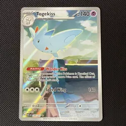 Pokemon TCG Togekiss 235/217 Ascended Heroes- Illustration Rare- Pack Fresh - Image 1