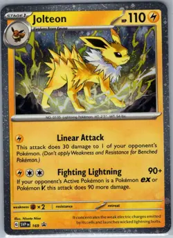 Jolteon - (Cosmos Holo) 169 SV: Scarlet & Violet Promo - Pokemon Card - NM - Image 1