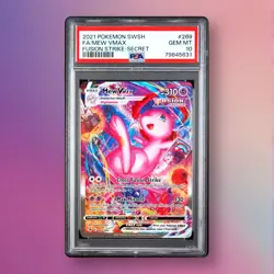 Mew VMAX - Alt Art - PSA 10 - Fusion Strike 269/264 Secret Rare Pokemon Card - Image 1