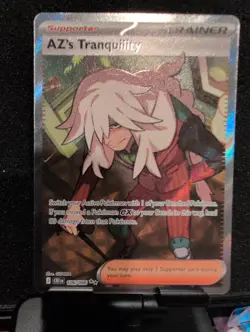 Pokemon TCG Chaos Rising AZ’s Tranquility Full Art 106/086 Authentic NM - Image 2