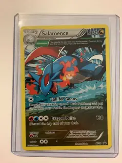 2015 Pokemon XY Black Star Promo XY59 Salamence M/NM - Image 1