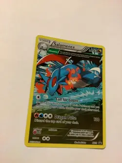 2015 Pokemon XY Black Star Promo XY59 Salamence M/NM - Image 4