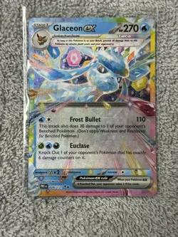 Glaceon Ex 26/131 - DOUBLE RARE HOLO - Prismatic Evolutions - 2025 Pokemon TCG - Image 1