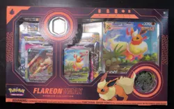 Pokemon TCG Flareon VMAX Premium Collection Box English 2021 Promo 6+ - Image 1