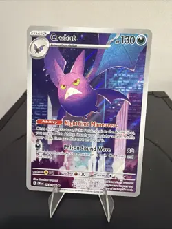 Pokemon TCG: Crobat (Illustration Rare) - 93/86 - ME: Chaos Rising - Image 1
