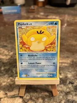 Pokemon Psyduck Platinum #87/127 Common MP - Image 1