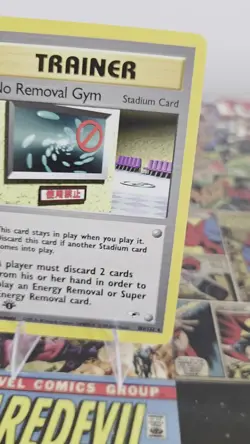 No Removal Gym Rare 103/132 Gym Heroes 1st Edition WOTC Vintage Pokemon NM+ - Image 2