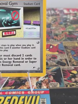 No Removal Gym Rare 103/132 Gym Heroes 1st Edition WOTC Vintage Pokemon NM+ - Image 5