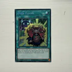 BLGG-EN034 Over Tuning Secret Rare Yu-Gi-Oh! NEW - Image 1