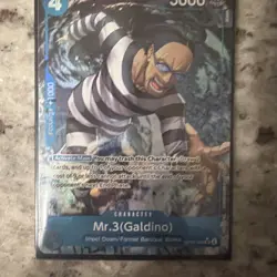 Mr.3 (Galdino) Alternate Art SR (OP16-056) The Time of Battle - Image 3