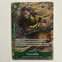 Crocodile Alt Art ST30-010 C Starter Deck EX Luffy & Ace One Piece English NM! - Image 1