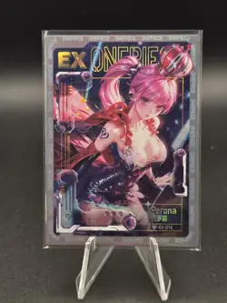Perona EX One Piece NEW WORLD Collectors Card OP-EX-014 - Image 1