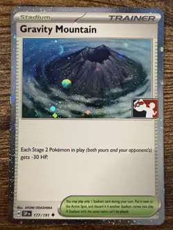 Gravity Mountain Uncommon Prize Pack Series Cards 177/191 NM - Image 1