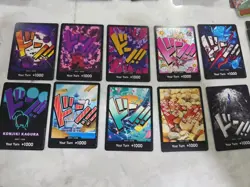 One Piece Don Set 10 Cards (Non Foil) #3 - Image 1