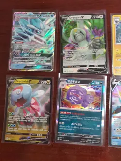 Pokemon 6 Card Lot Holos EX, V And Rare Cards , Great Value Set Building Lot7 - Image 2