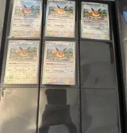 Eevee Prismatic Evolutions 074/131 Holo Pokemon Day 2025 Stamped Promo Card 1-5x - Image 1