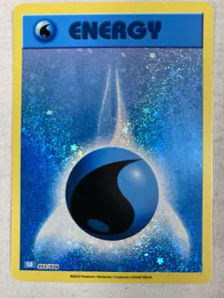 Water Energy 033/034 CLB Pokemon Card Game Classic Box Blastoise Deck Holo NM - Image 1