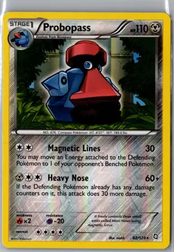 Probopass 82/124 Rare Dragons Exalted Pokemon Reverse Holo Near Mint - Image 1