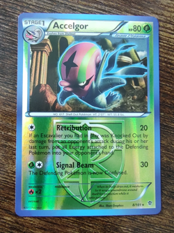 Pokemon Accelgor 8/101 Plasma Blast Reverse Holo NM-MINT - Image 1