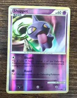 Pokemon Shuppet 75/102 HeartGold & Soulsilver Triumphant Reverse Holo NM-MINT - Image 1