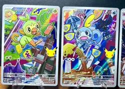 Pokemon Series 2 First Partner Illustration Galar Region Set - Image 2