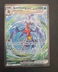 Pokemon TCG Garchomp ex 245/182 SV04 Paradox Rift Holo EN Special Illus Rare - Image 1