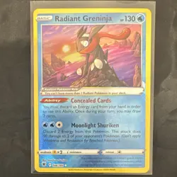 The Pokemon Company Radiant Greninja 046/189 Swsh10: Astral Radiance Holo - Image 1
