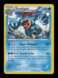 FERALIGATR (XY PHANTOM FORCES) RARE 17/119 LP POKEMON - Image 1