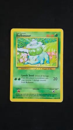 Pokemon - Base Set - Bulbasaur Non holo - Image 1