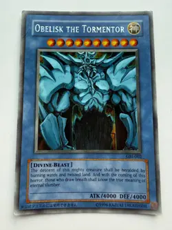 YUGIOH Obelisk the Tormentor GBI-002 Secret Rare HP - Image 1