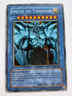 YUGIOH Obelisk the Tormentor GBI-002 Secret Rare HP - Image 3