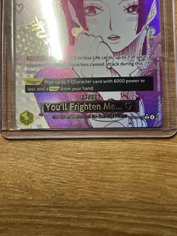 You'll Frighten Me... (Alternate Art) - The Azure Sea's Seven (OP14) - Image 3