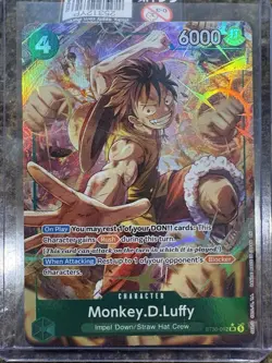 Monkey.D.Luffy ST30-012 (Parallel) - One Piece Starter Deck EX: Luffy & Ace - Image 1