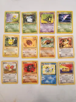 Lot Of 34 Vintage WOTC 1st & 2nd Edition Pokemon Cards Base Set - Image 2