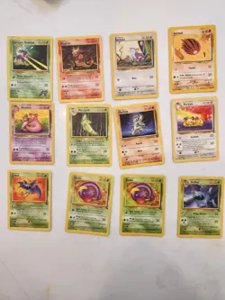 Lot Of 34 Vintage WOTC 1st & 2nd Edition Pokemon Cards Base Set - Image 3