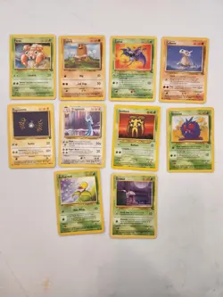 Lot Of 34 Vintage WOTC 1st & 2nd Edition Pokemon Cards Base Set - Image 4
