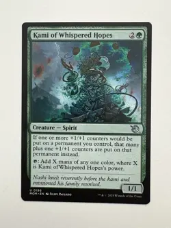 Kami of Whispered Hopes MTG Magic the Gathering Card NM Near Mint MOM - Image 1