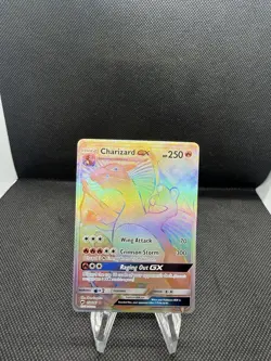 Charizard GX - Burning Shadows 150/147 - Rainbow Rare Vintage Pokemon Card - Image 1